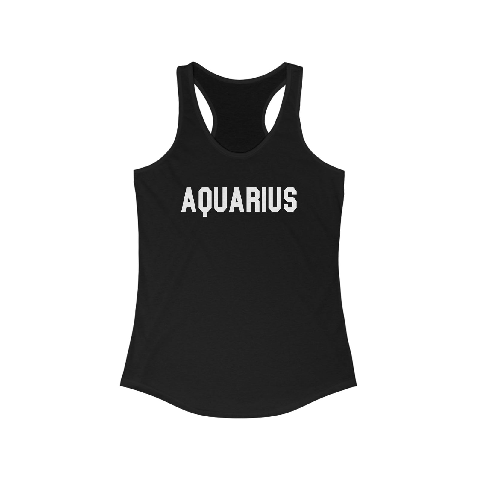 Aquarius College Tank Top