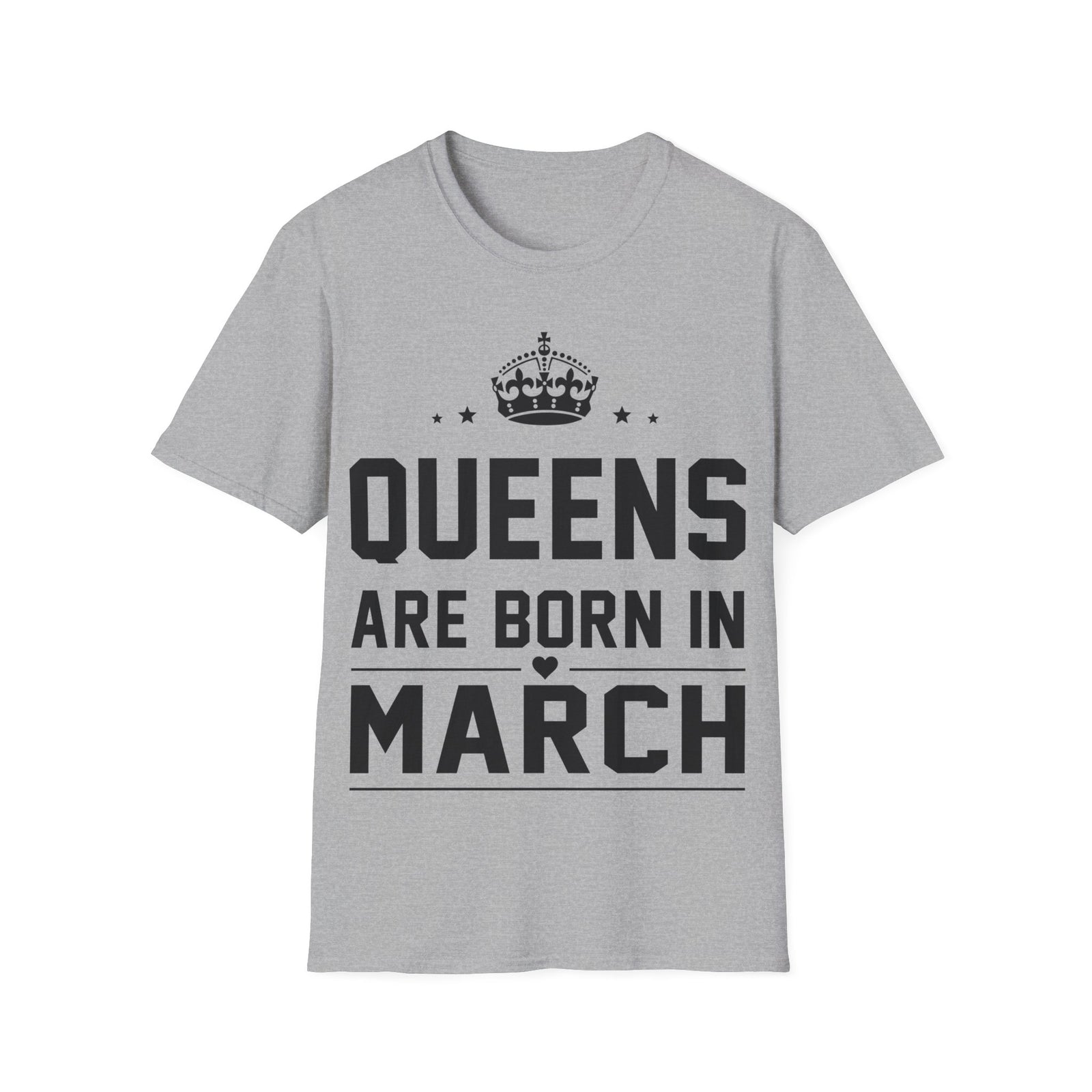 Queens are Born in March Shirt