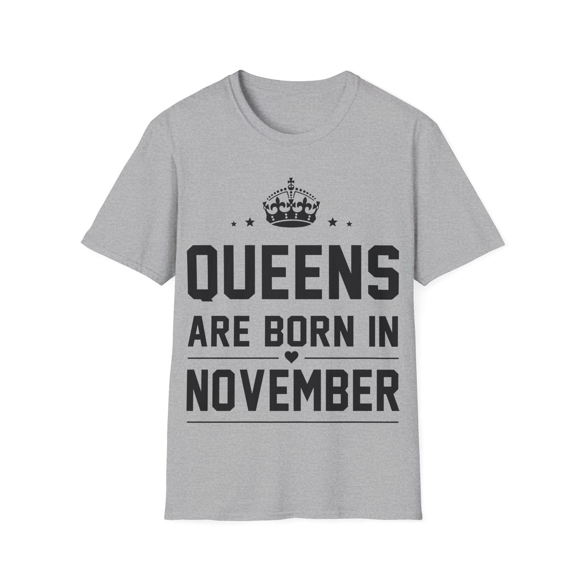 Queens are Born in November Shirt