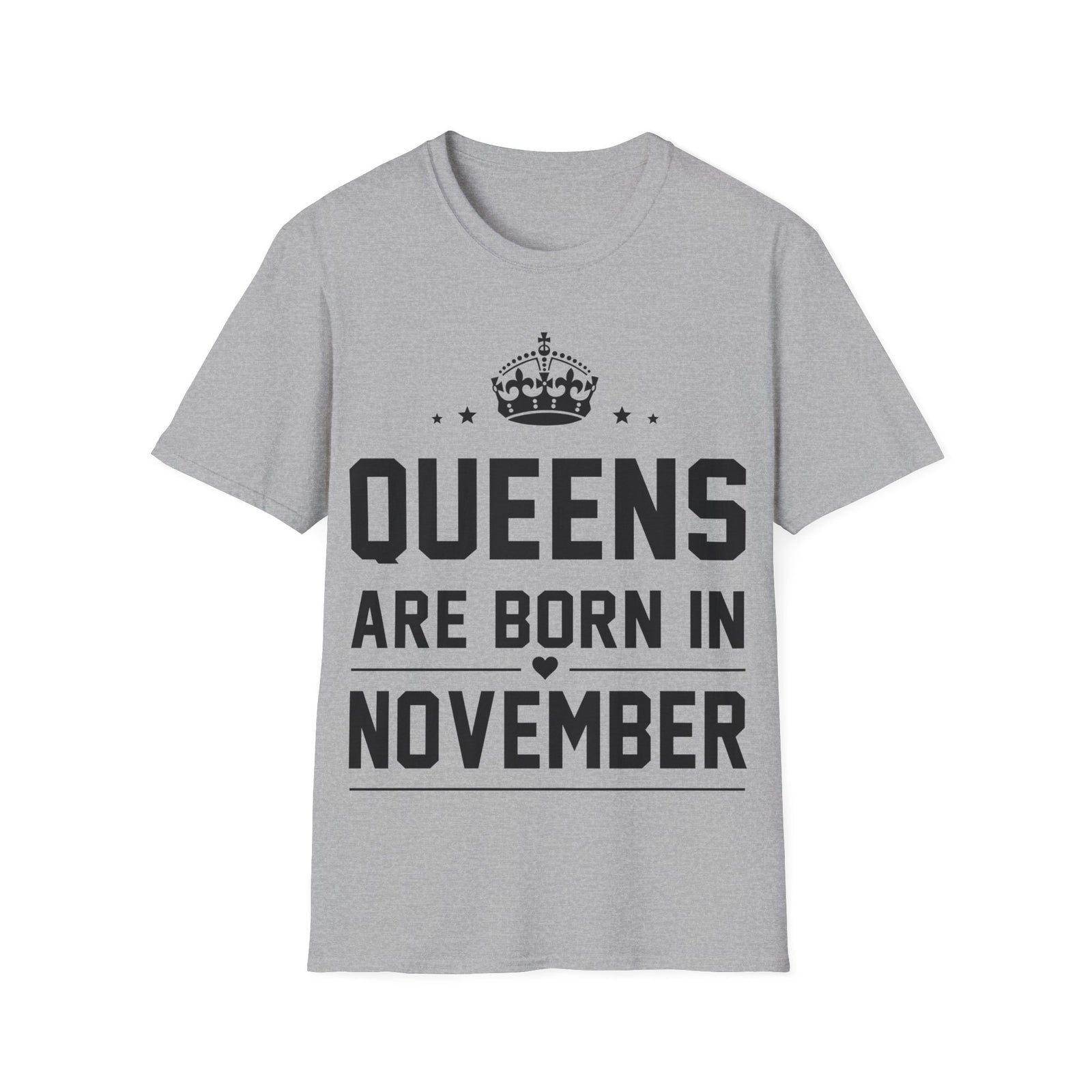 Queens are Born in November Shirt