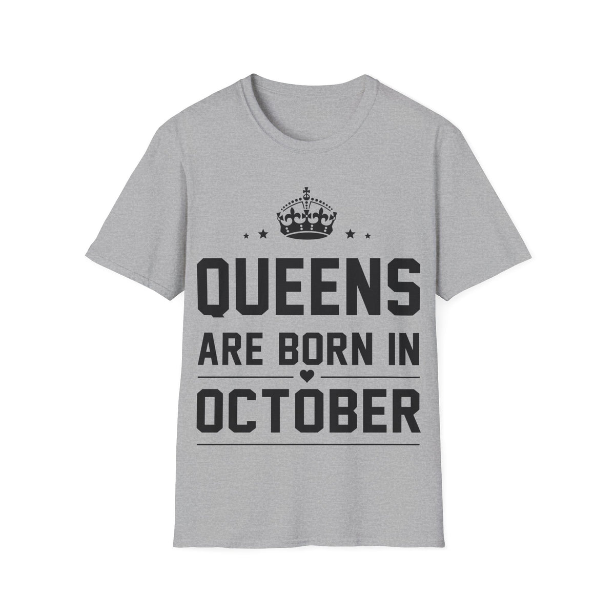 Queens are Born in October Shirt
