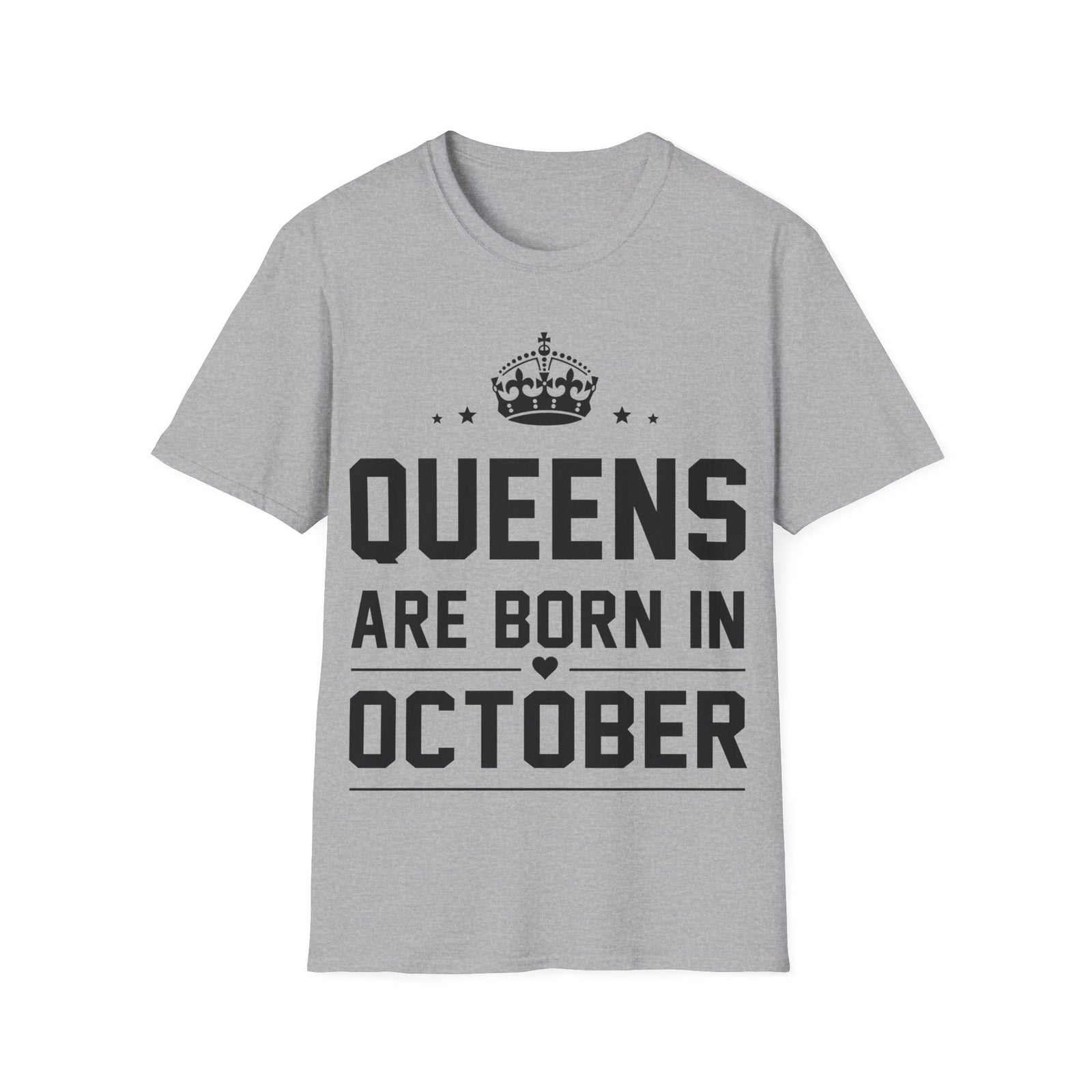 Queens are Born in October Shirt