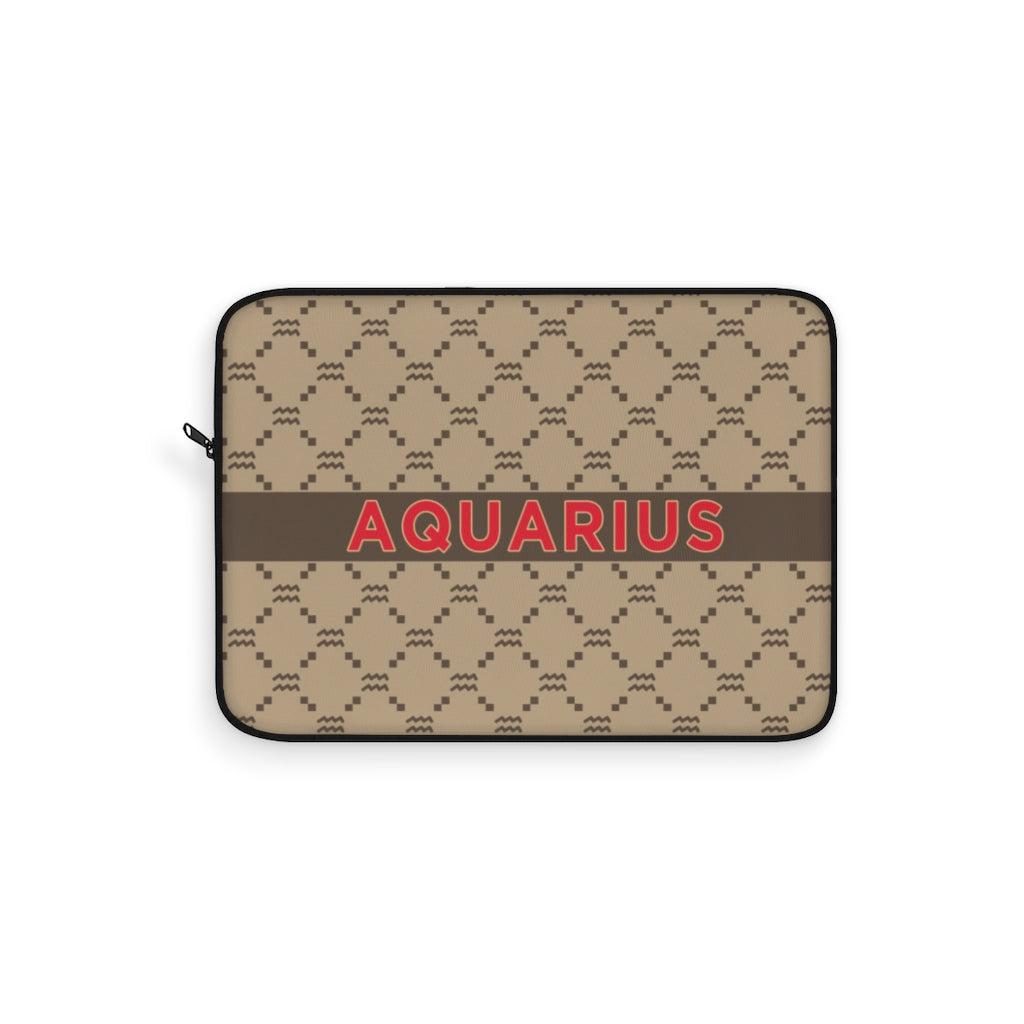 Aquarius G-Style Beige Laptop Sleeve