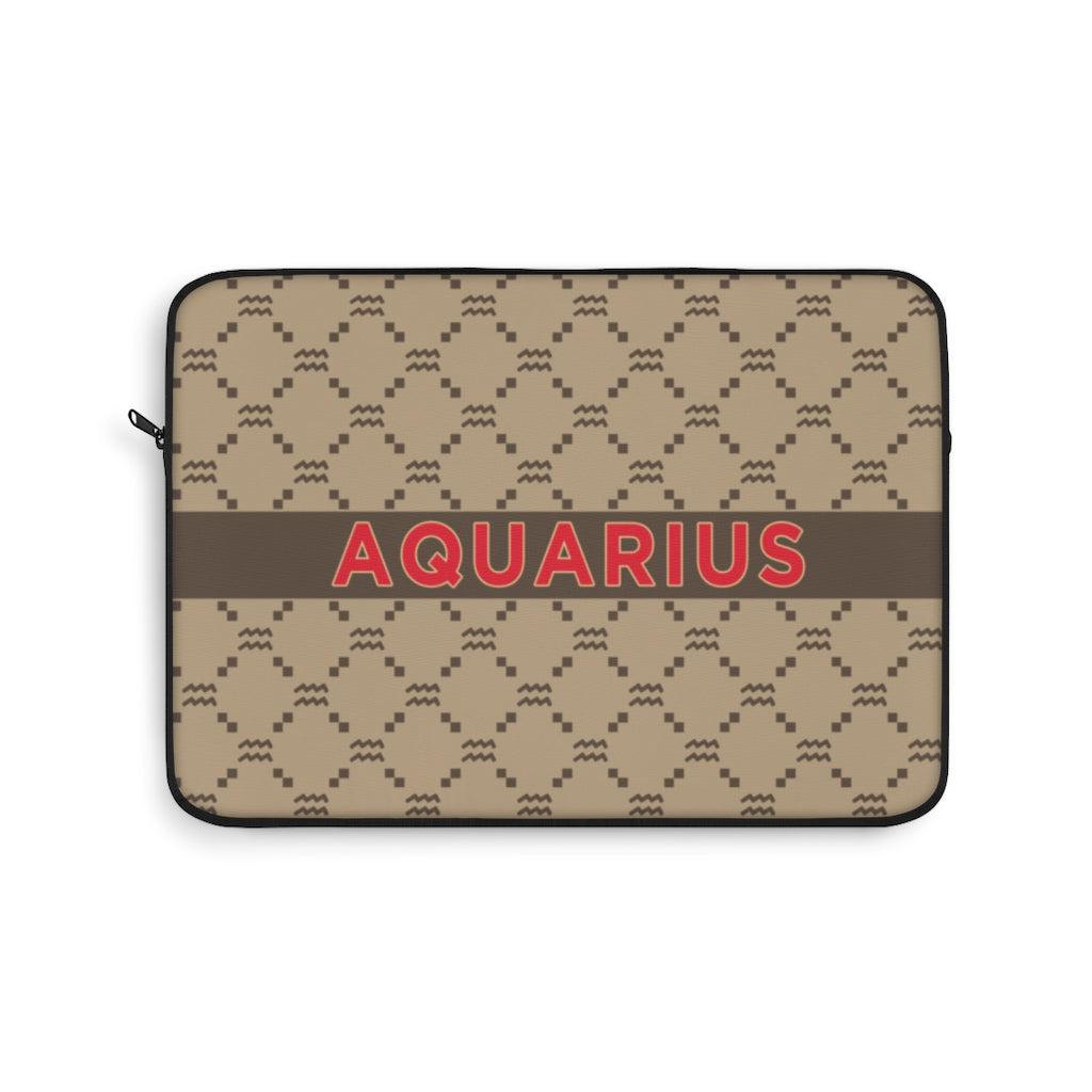 Aquarius G-Style Beige Laptop Sleeve
