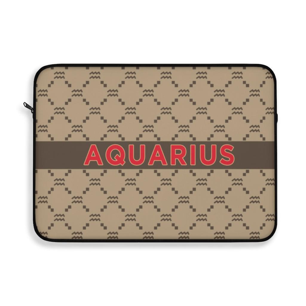 Aquarius G-Style Beige Laptop Sleeve