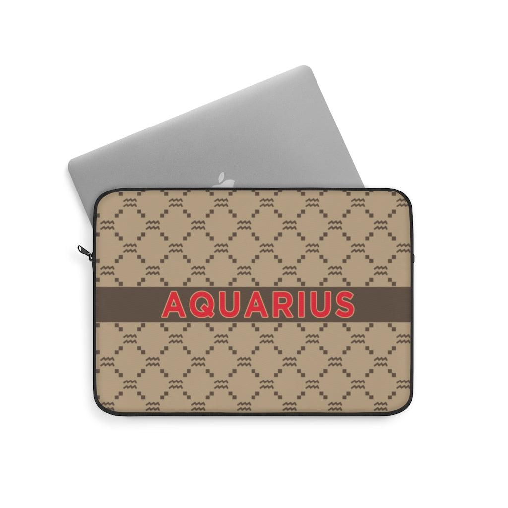 Aquarius G-Style Beige Laptop Sleeve