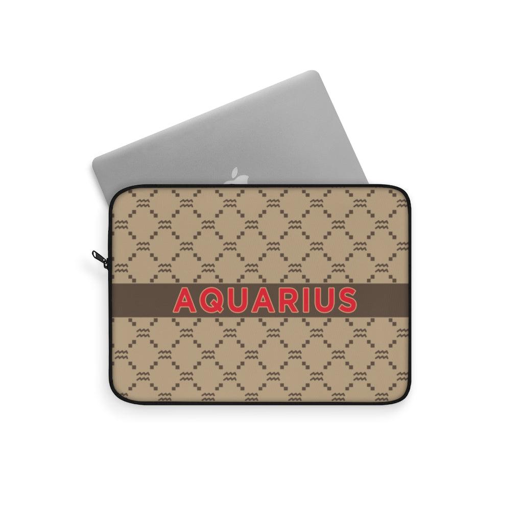 Aquarius G-Style Beige Laptop Sleeve