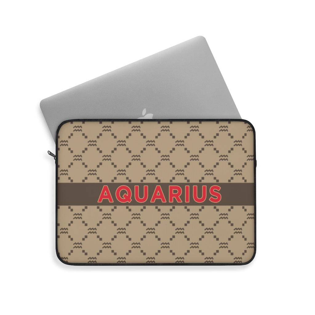 Aquarius G-Style Beige Laptop Sleeve