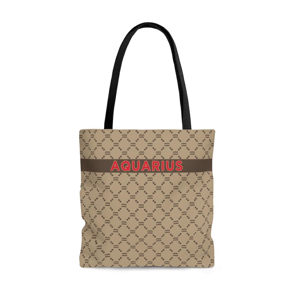 Aquarius G-Style Beige Tote Bag