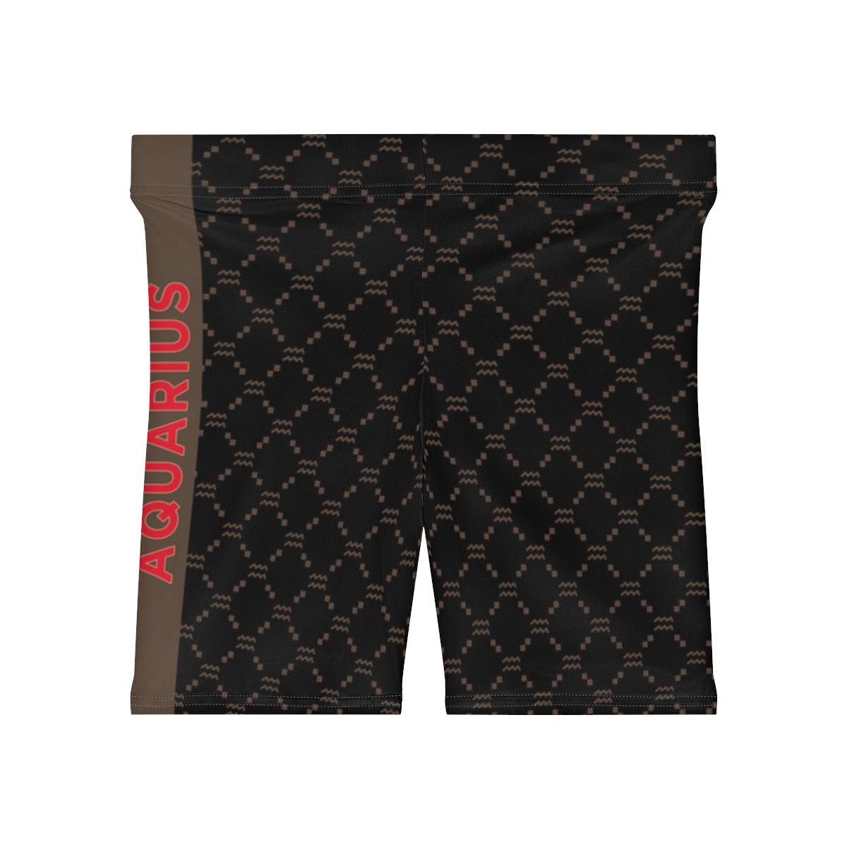 Aquarius G-Style Biker Shorts - Black