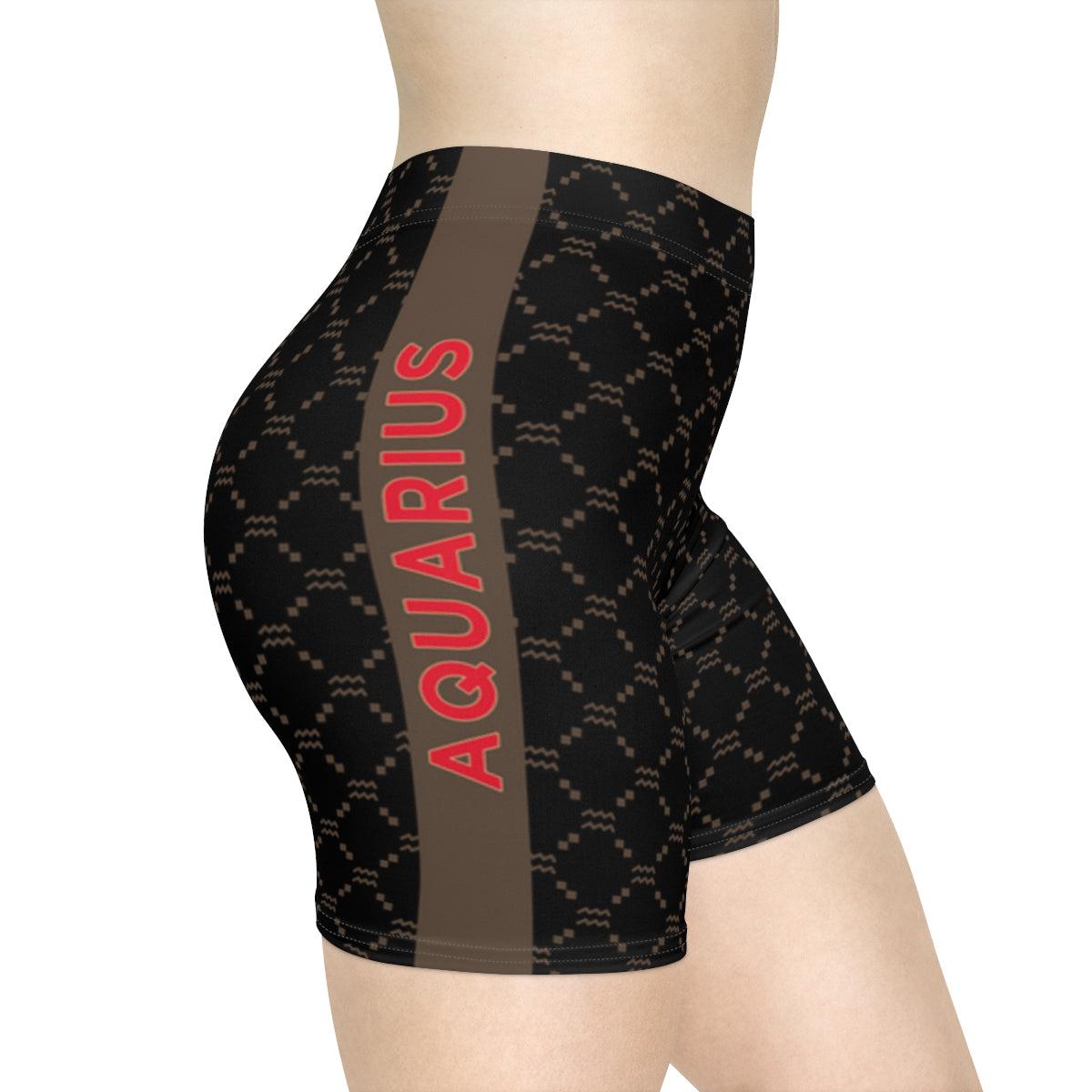 Aquarius G-Style Biker Shorts - Black