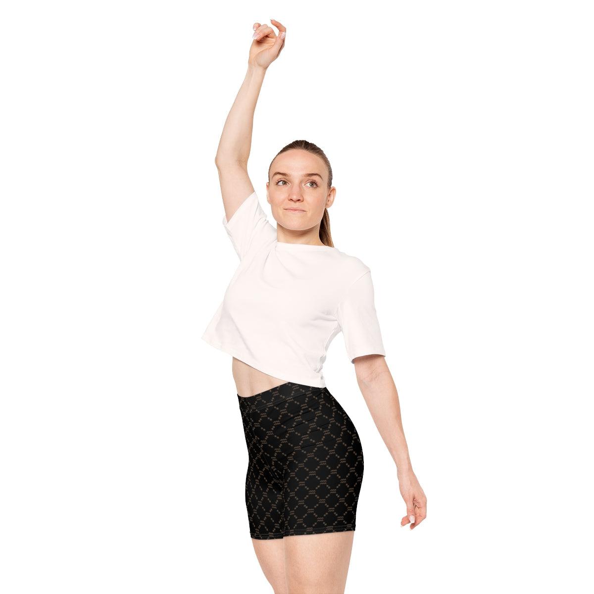 Aquarius G-Style Biker Shorts - Black