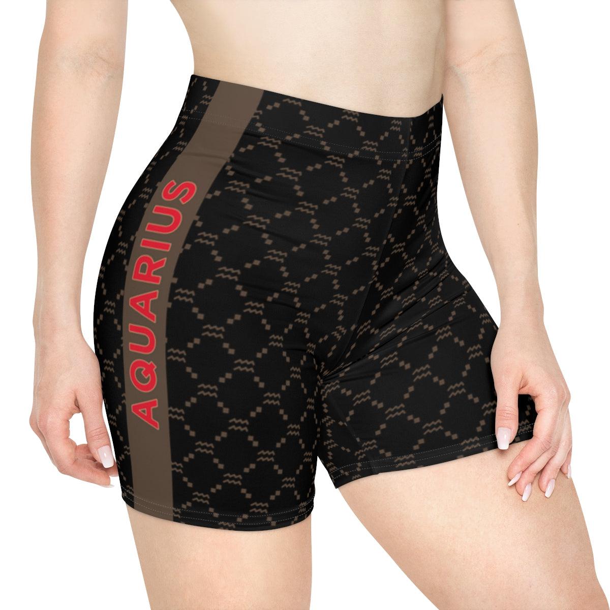 Aquarius G-Style Biker Shorts - Black