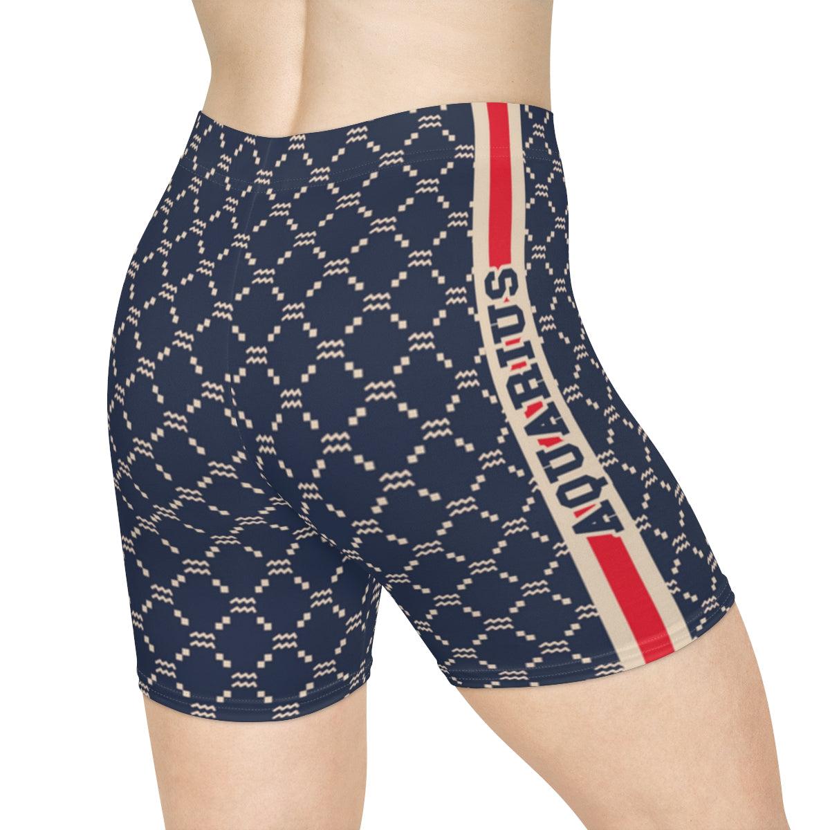 Aquarius G-Style Biker Shorts - Blue