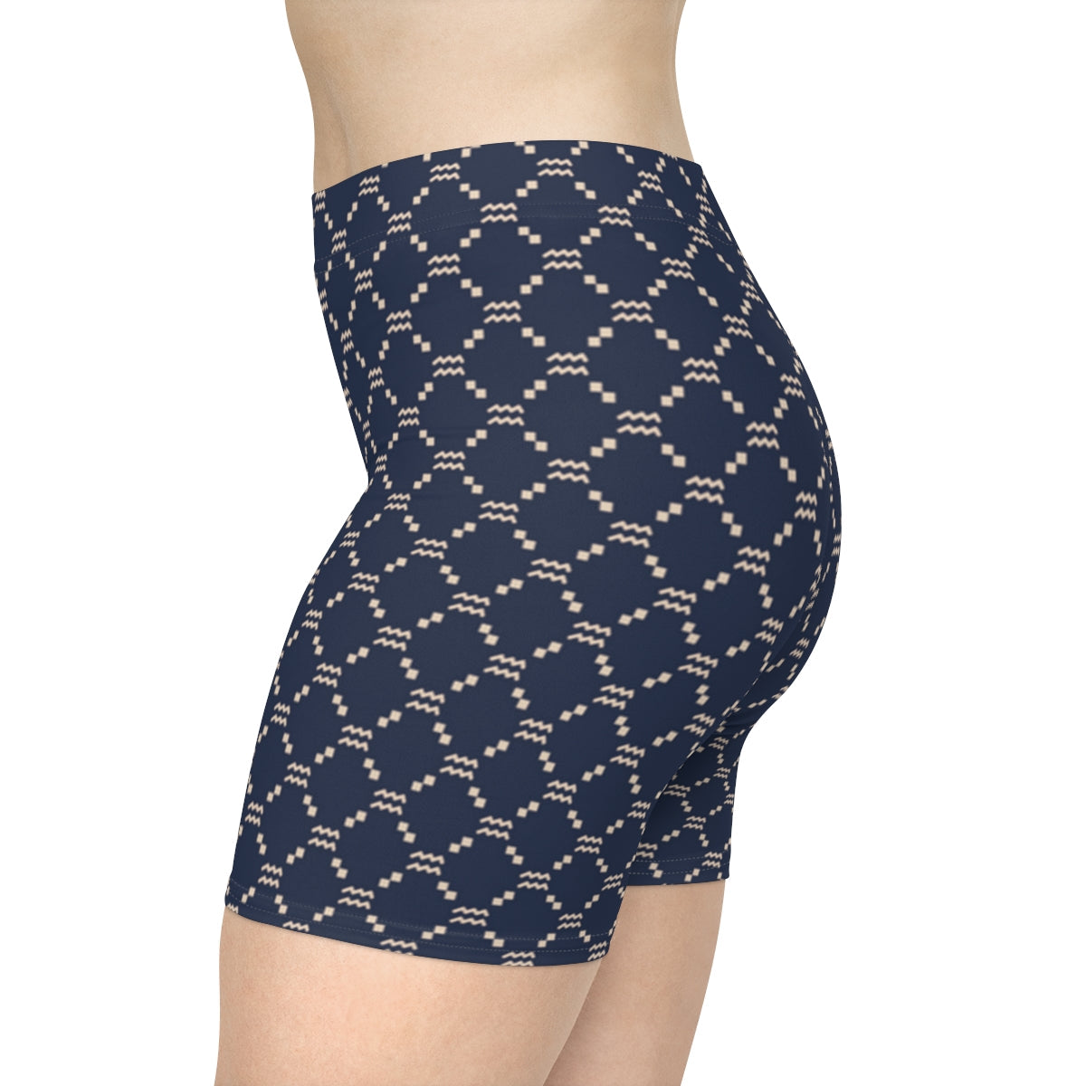 Aquarius G-Style Biker Shorts - Blue
