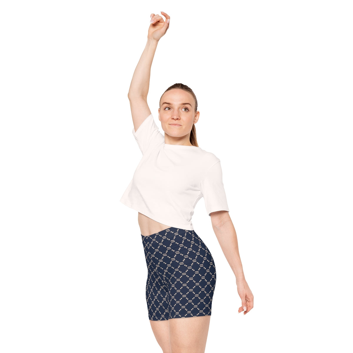 Aquarius G-Style Biker Shorts - Blue