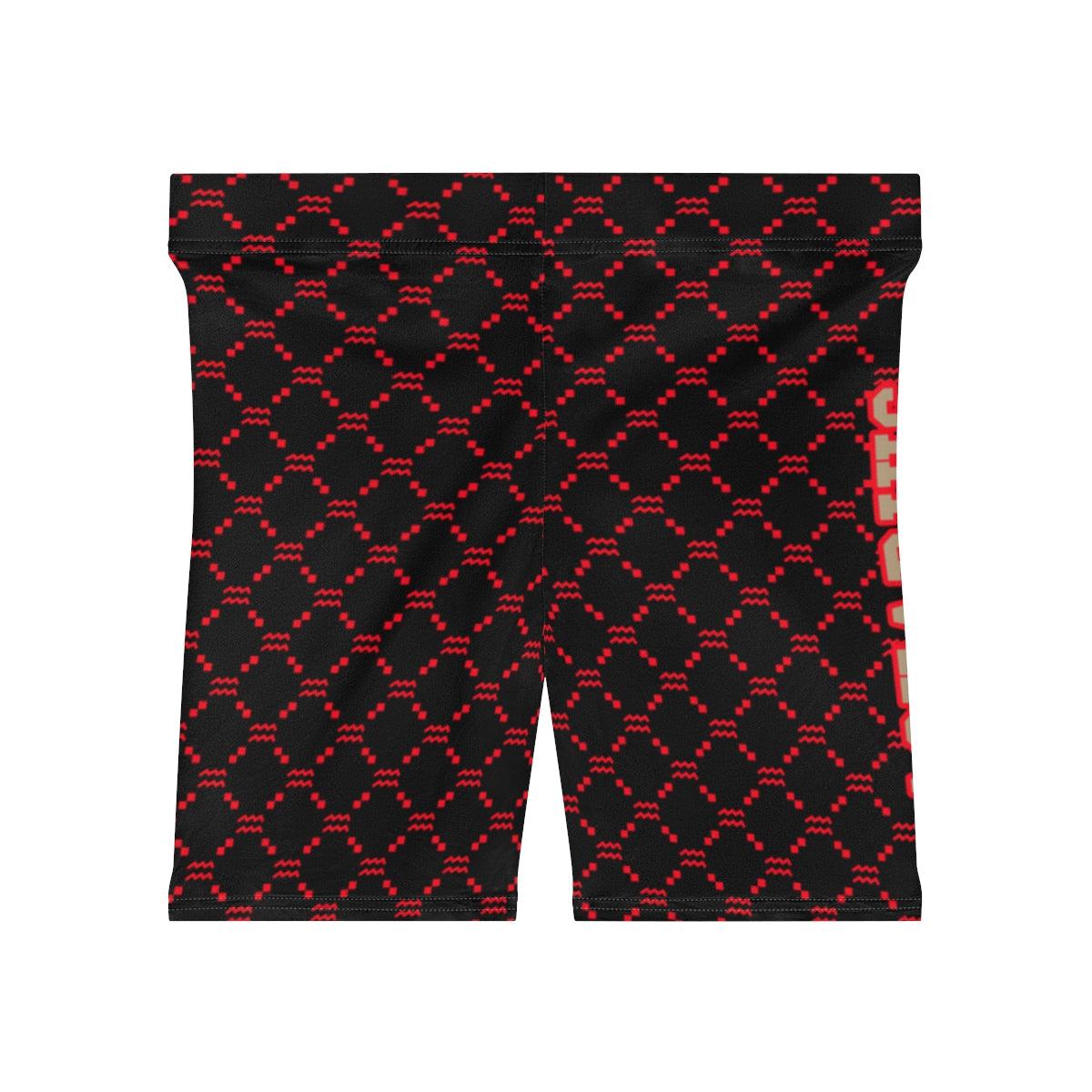 Aquarius G-Style Biker Shorts - Red