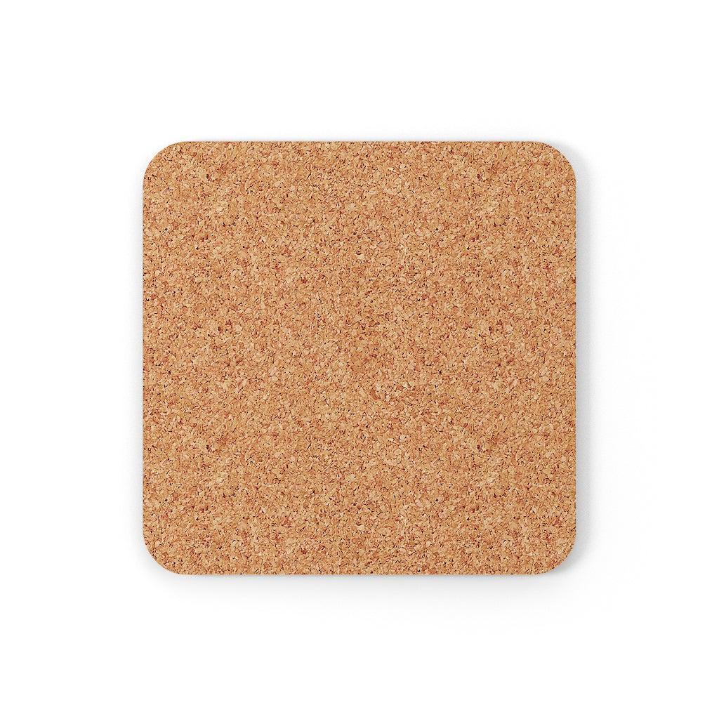 Aquarius G-Style Black Cork Coaster