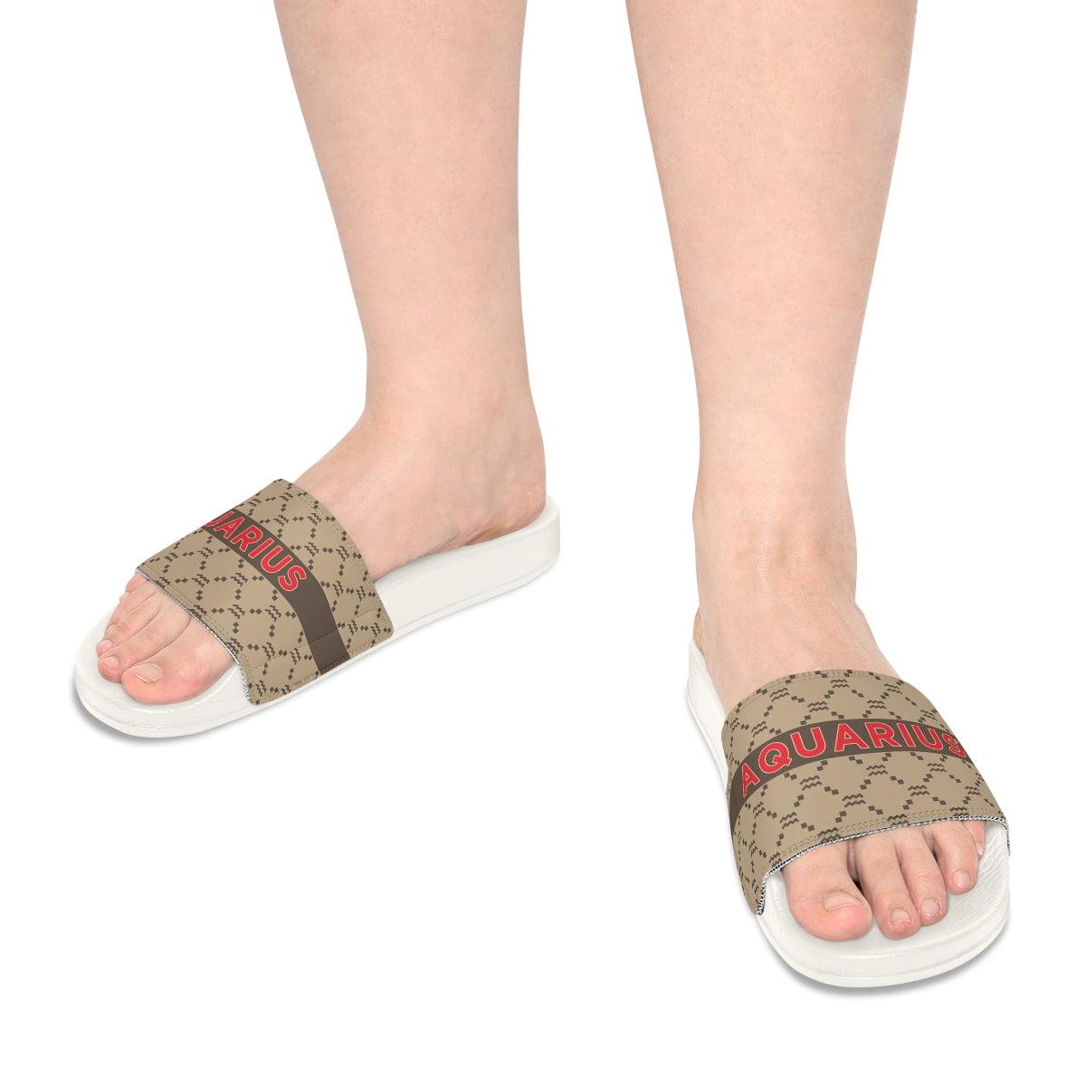 Aquarius G-Style Slide Sandals - Beige