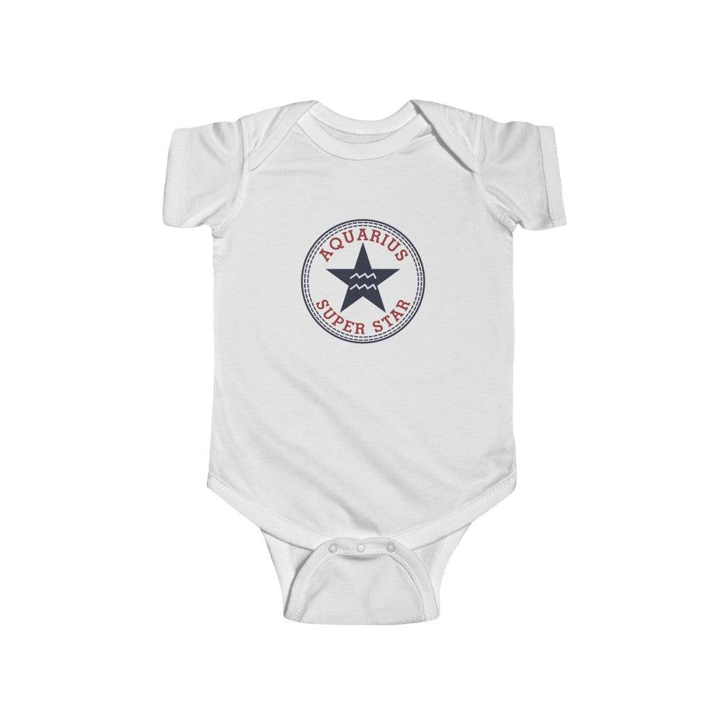 Aquarius Super Star Baby Bodysuit