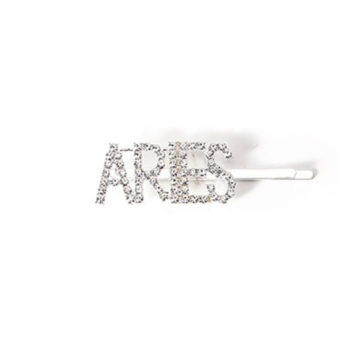 Aries Crystal Hair Clip zodiac jewelry for her birthday outfit