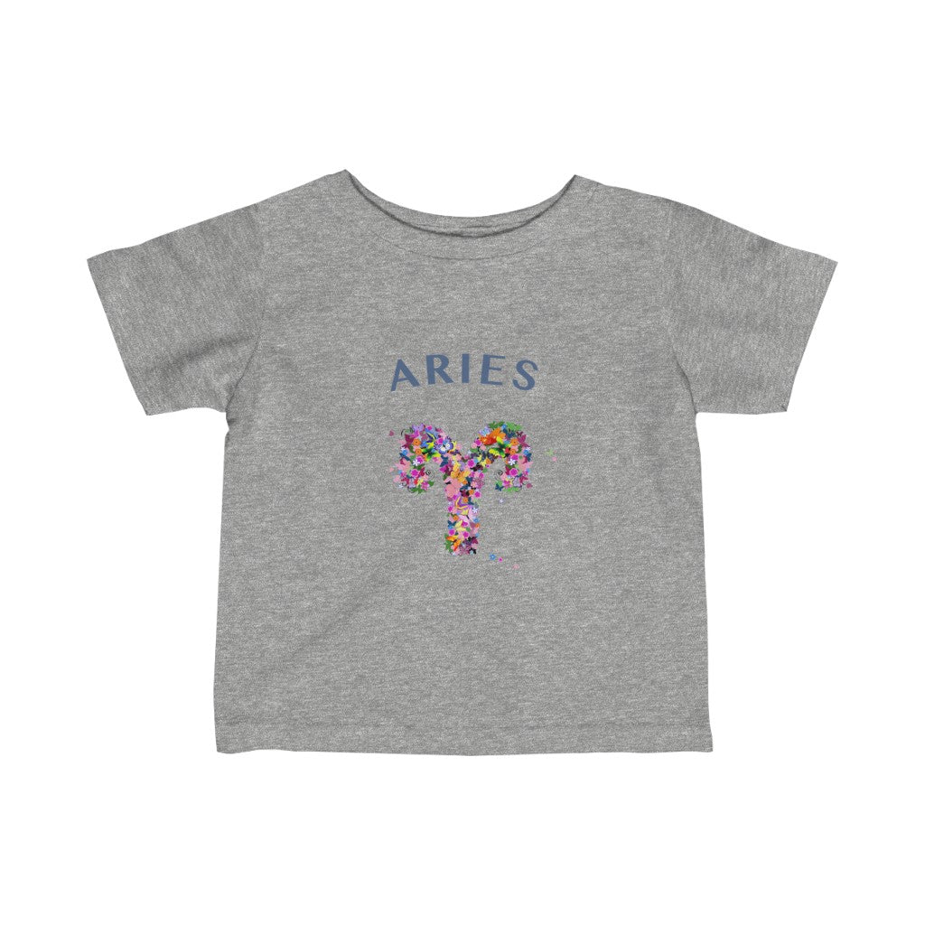Aries Floral Baby Tee
