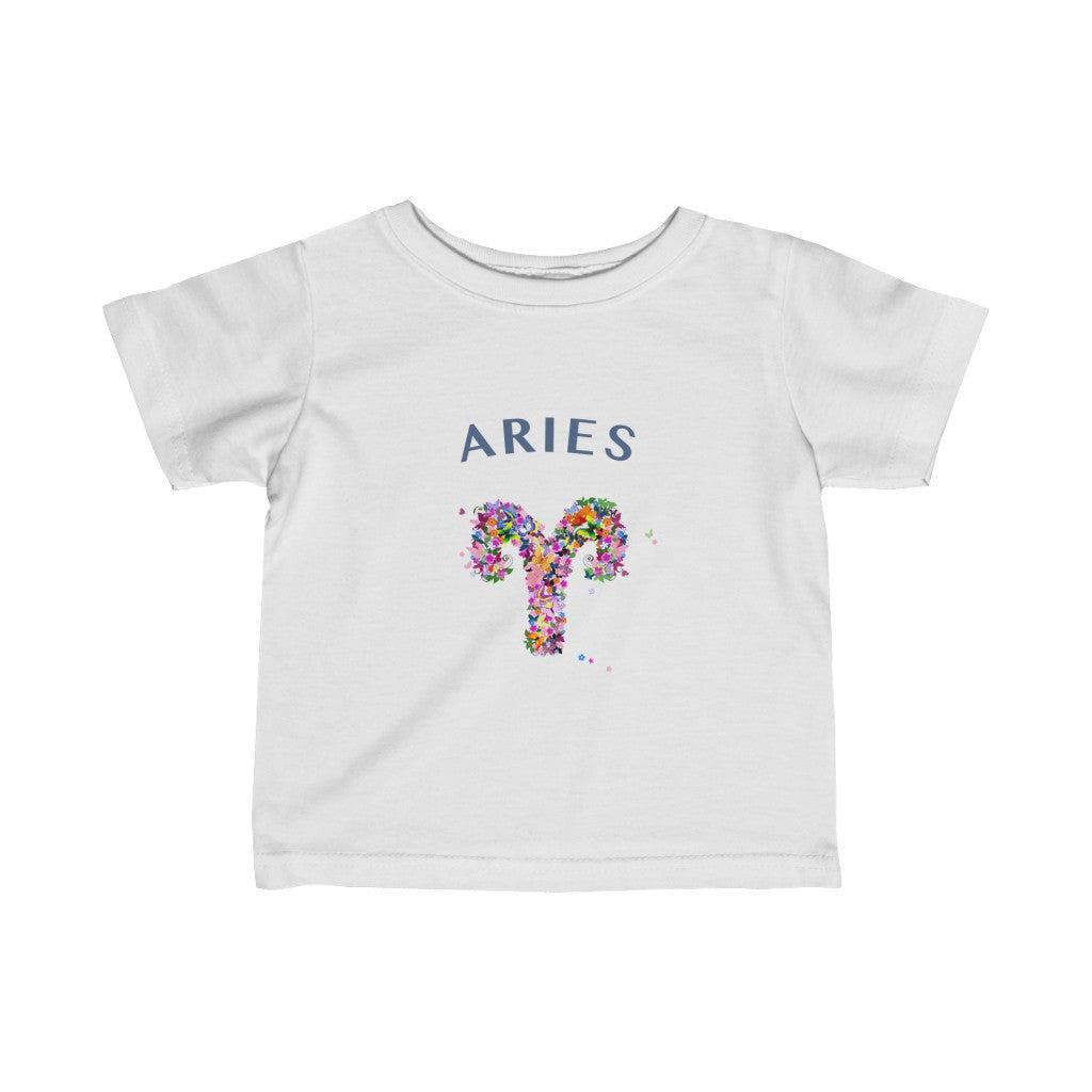 Aries Floral Baby Tee