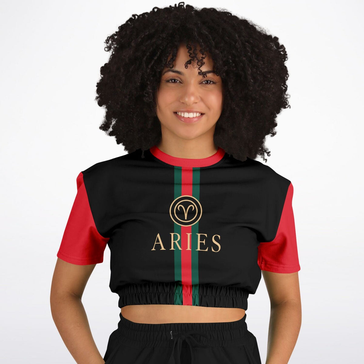 Aries G-Mode Crop Shirt