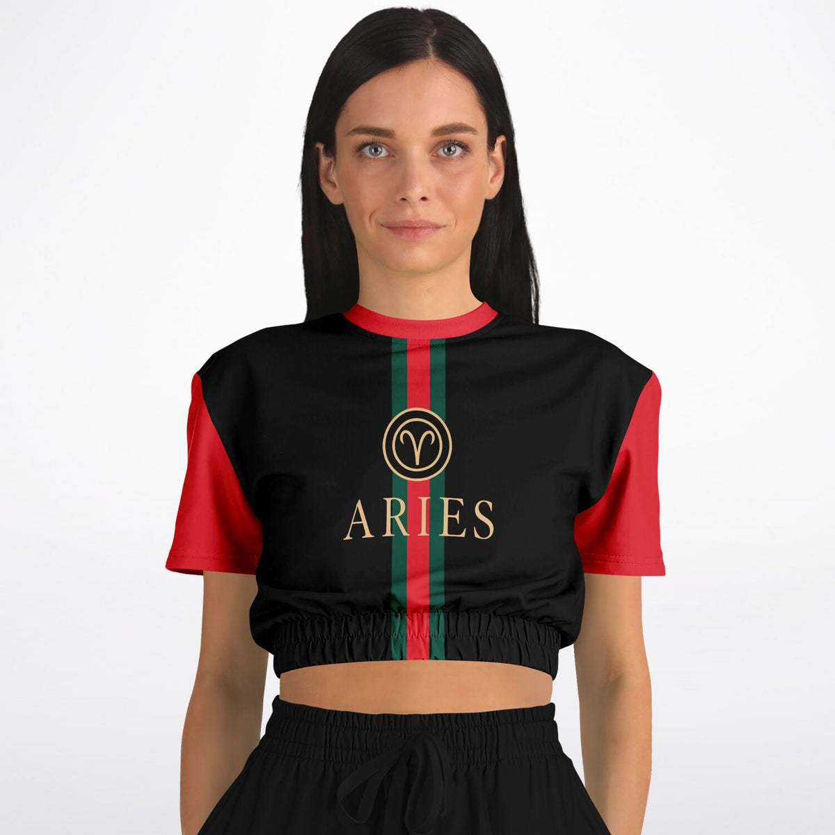 Aries G-Mode Crop Shirt