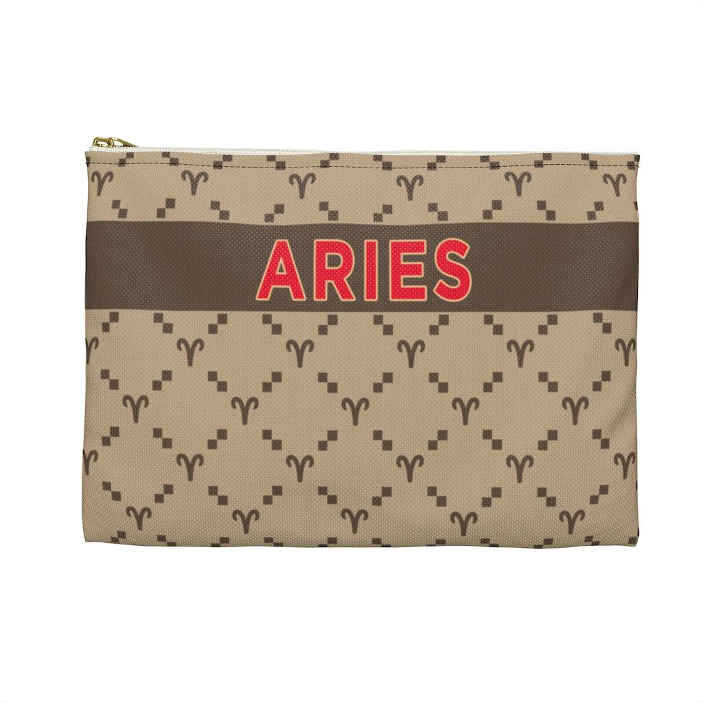 Aries G-Style Beige Accessory Pouch