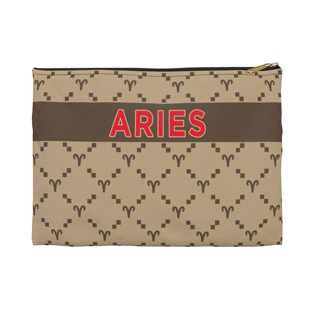Aries G-Style Beige Accessory Pouch