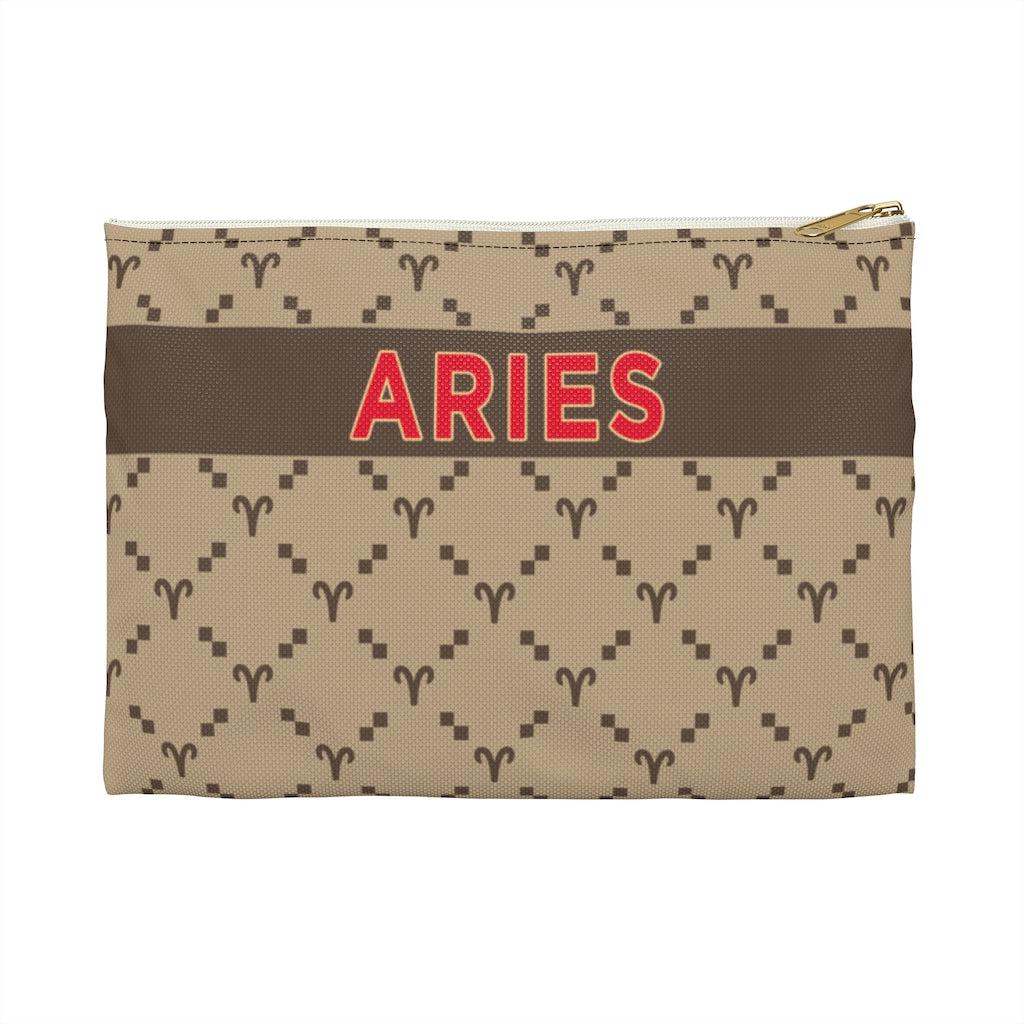 Aries G-Style Beige Accessory Pouch