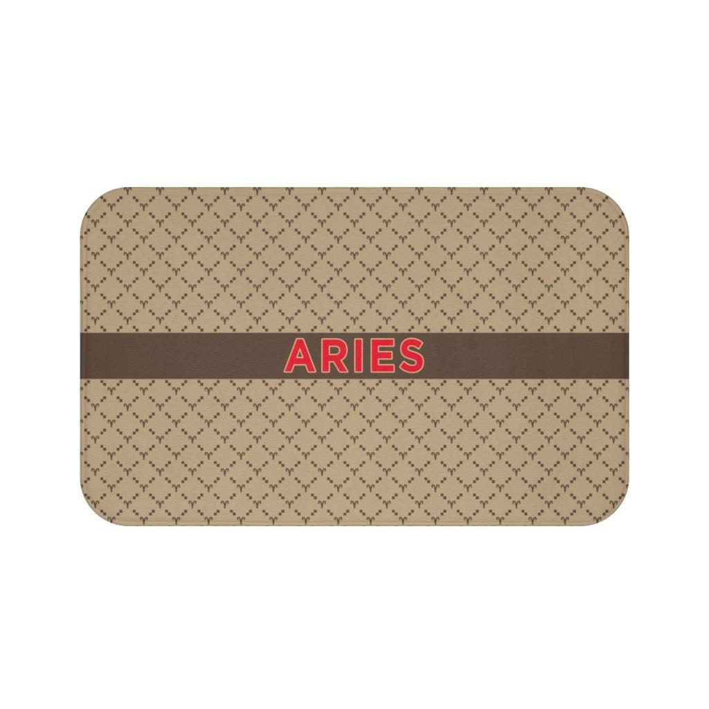 Aries G-Style Beige Bath Mat