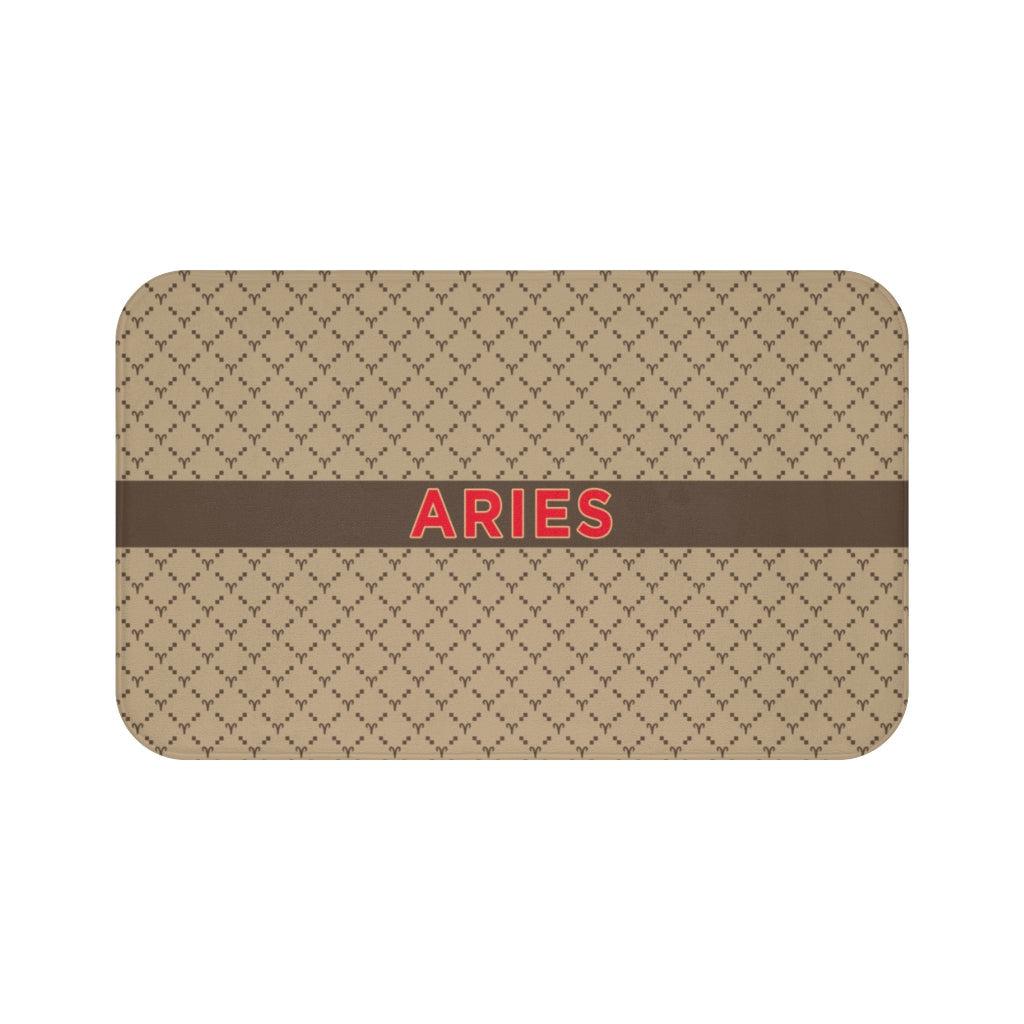 Aries G-Style Beige Bath Mat