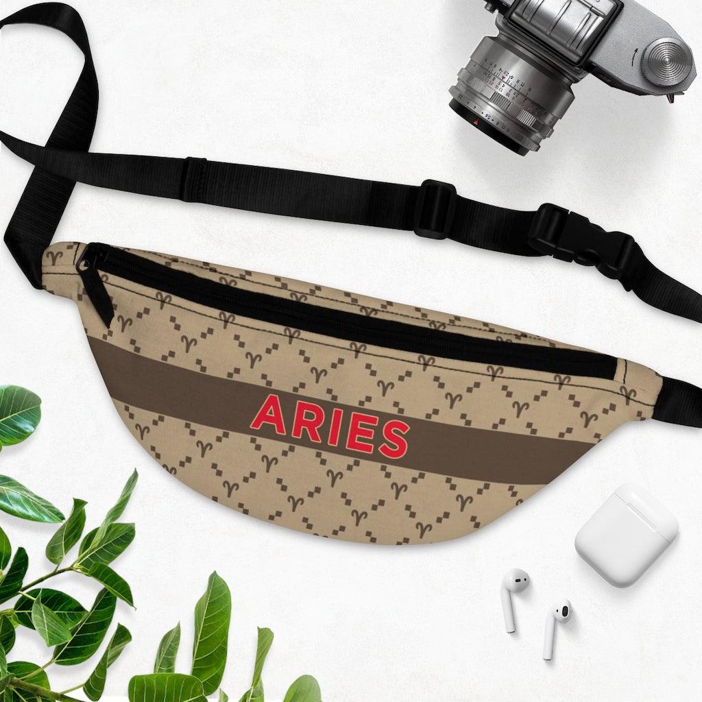 Aries G-Style Beige Fanny Pack