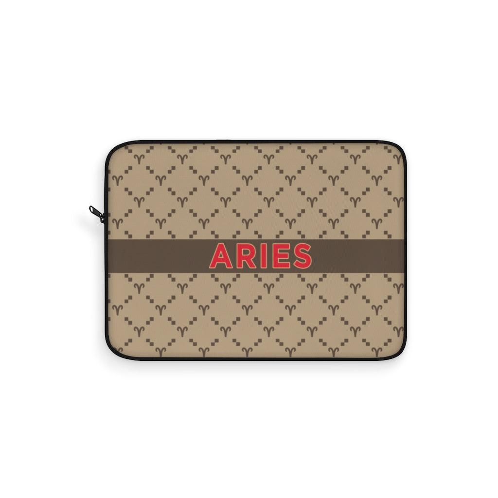 Aries G-Style Beige Laptop Sleeve
