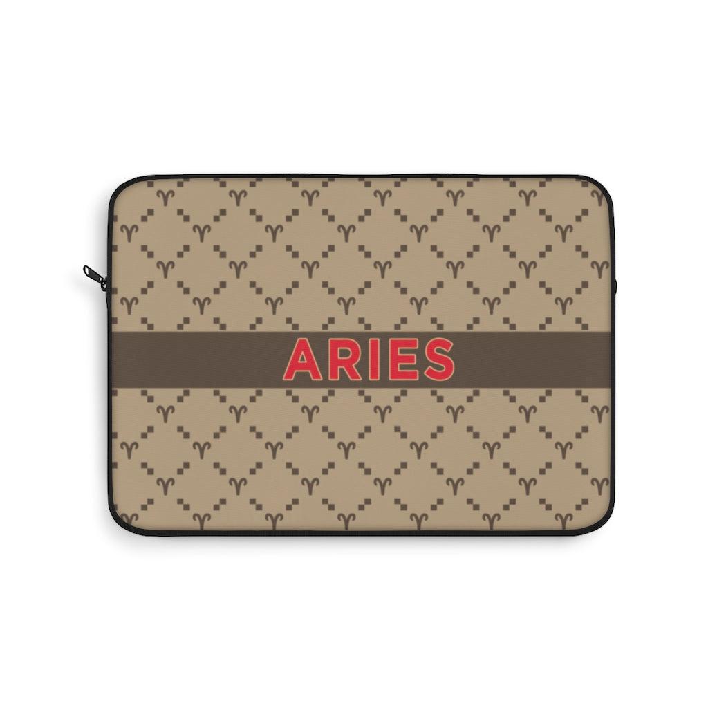 Aries G-Style Beige Laptop Sleeve