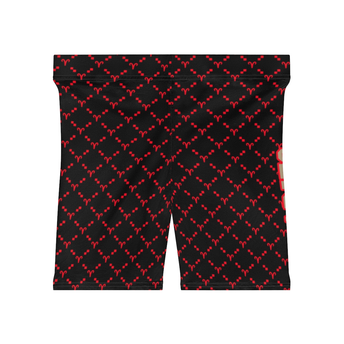 Aries G-Style Biker Shorts - Red