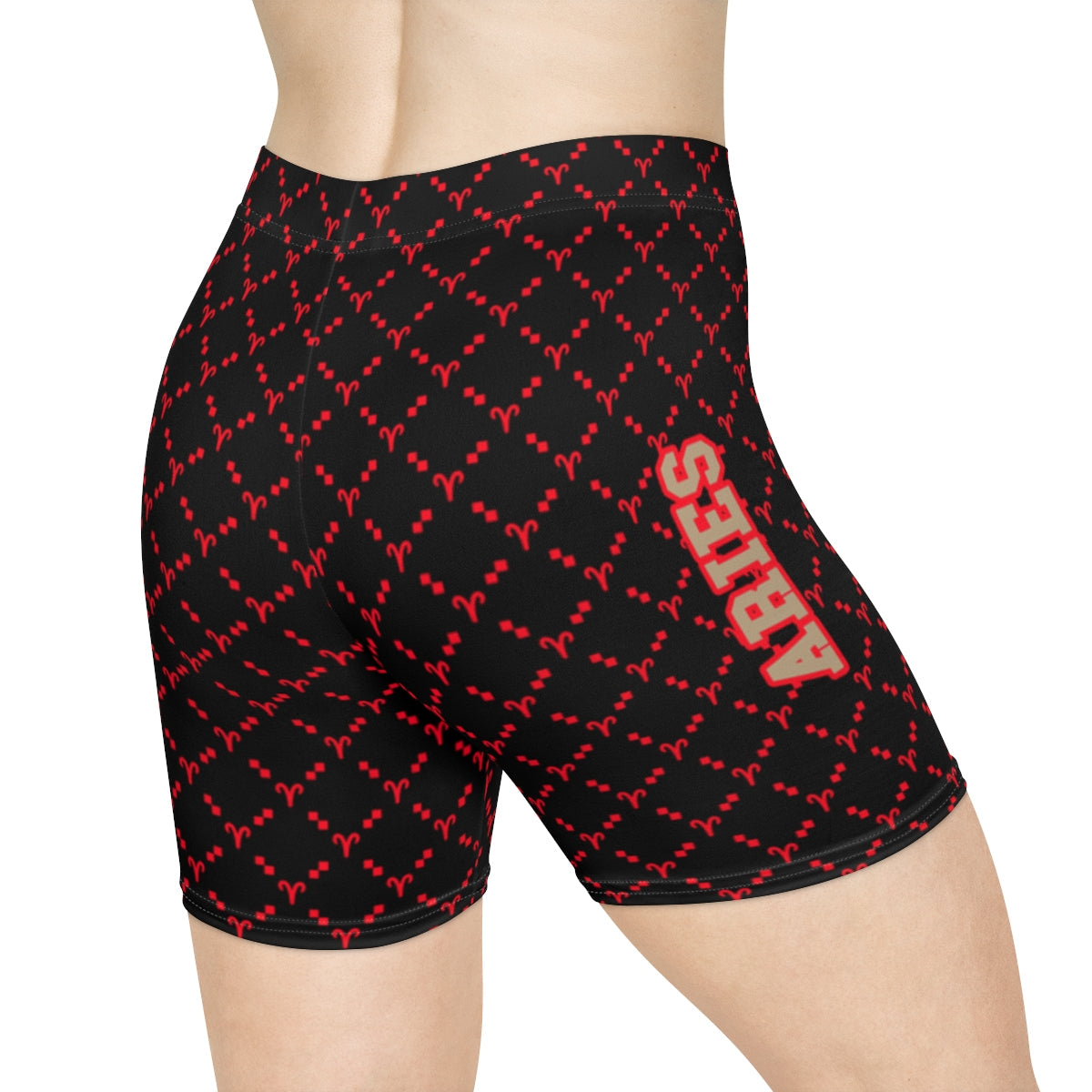 Aries G-Style Biker Shorts - Red