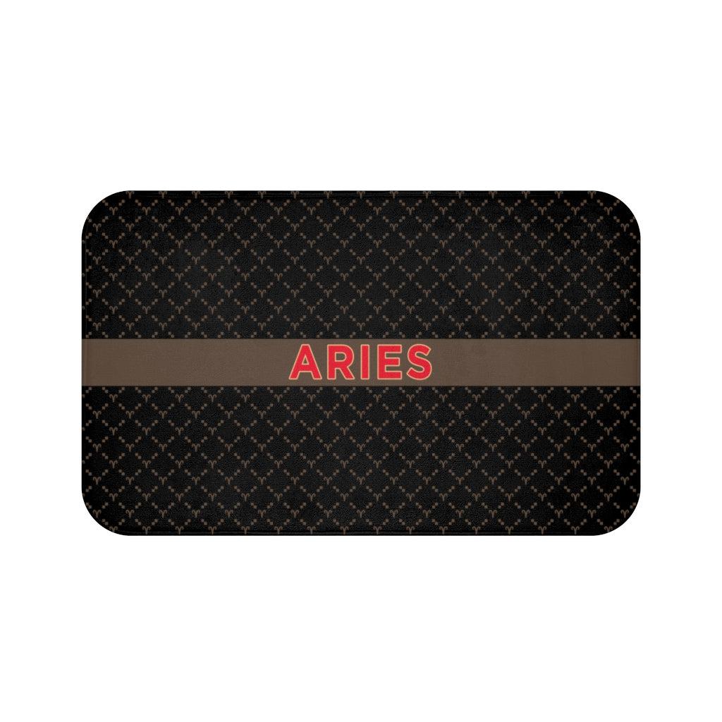 Aries G-Style Black Bath Mat