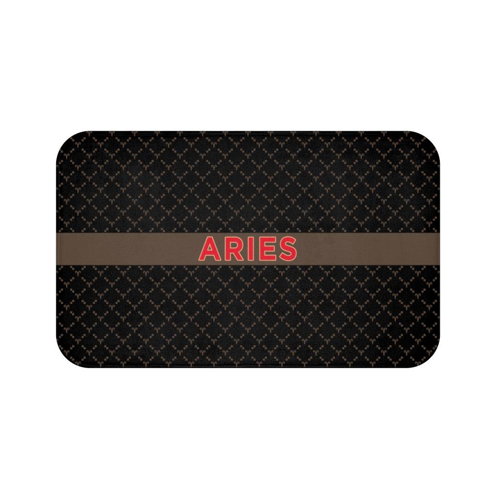 Aries G-Style Black Bath Mat