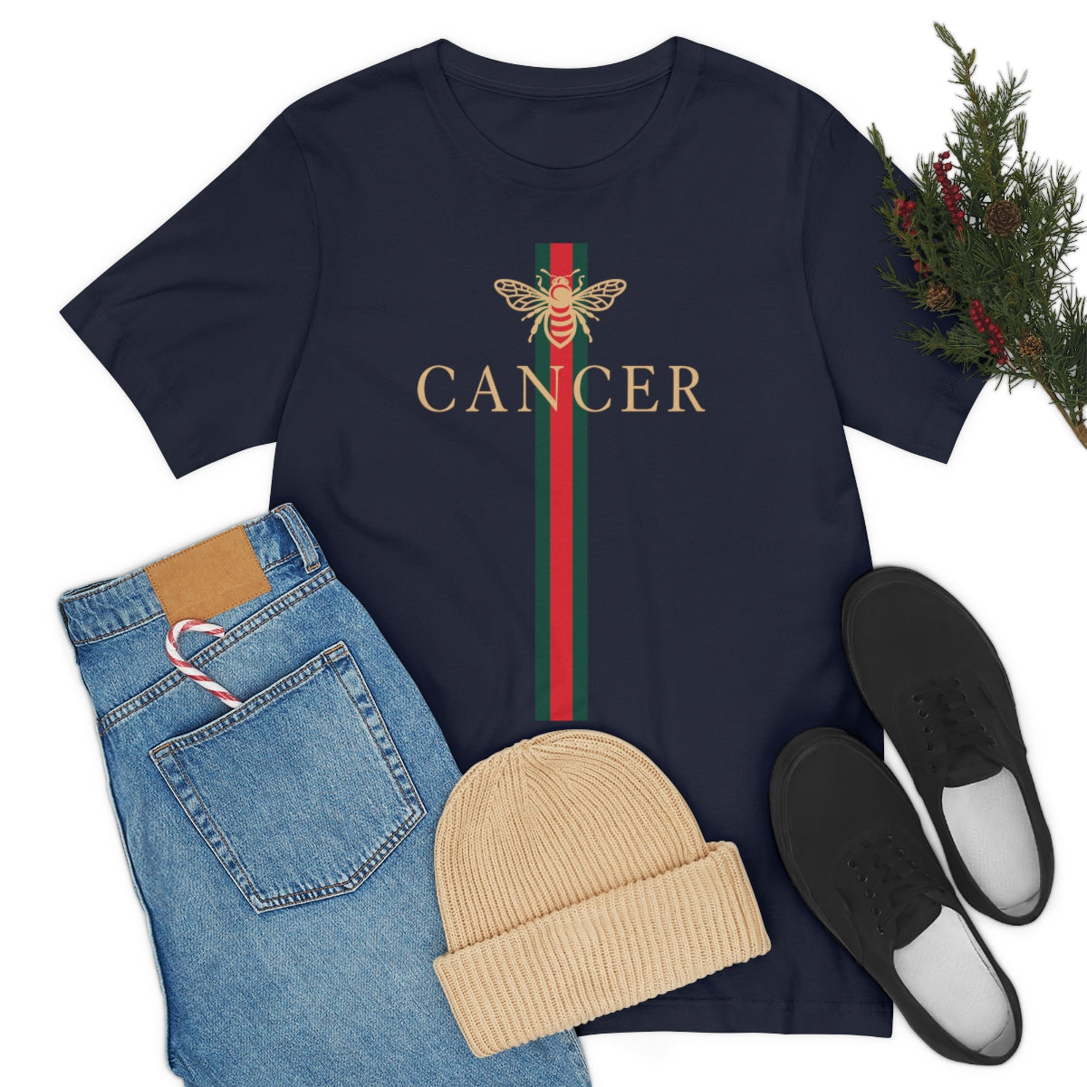 Cancer Bee Girl Shirt