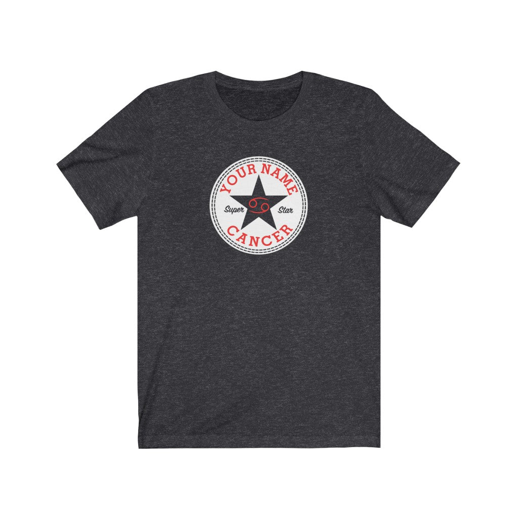 Cancer Custom Star Shirt Zodiac Clothing for her Birthday