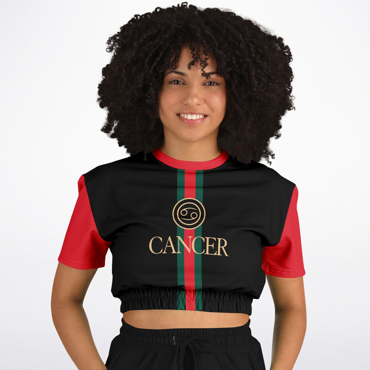 Cancer G-Mode Crop Shirt