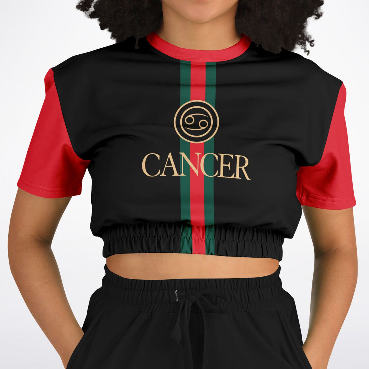 Cancer G-Mode Crop Shirt