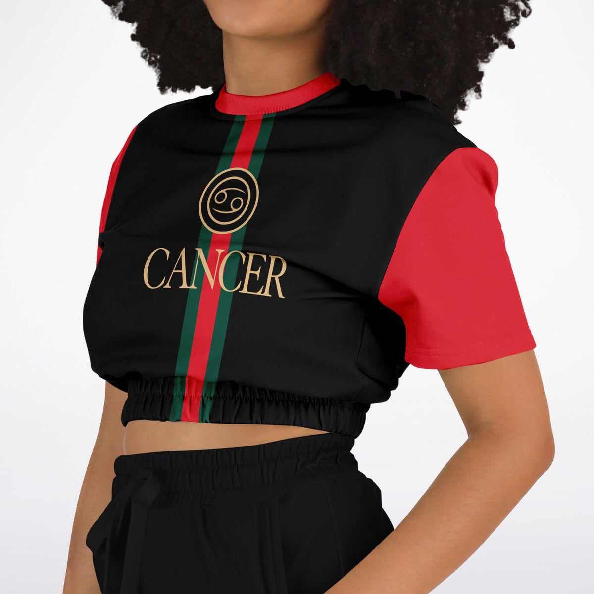 Cancer G-Mode Crop Shirt