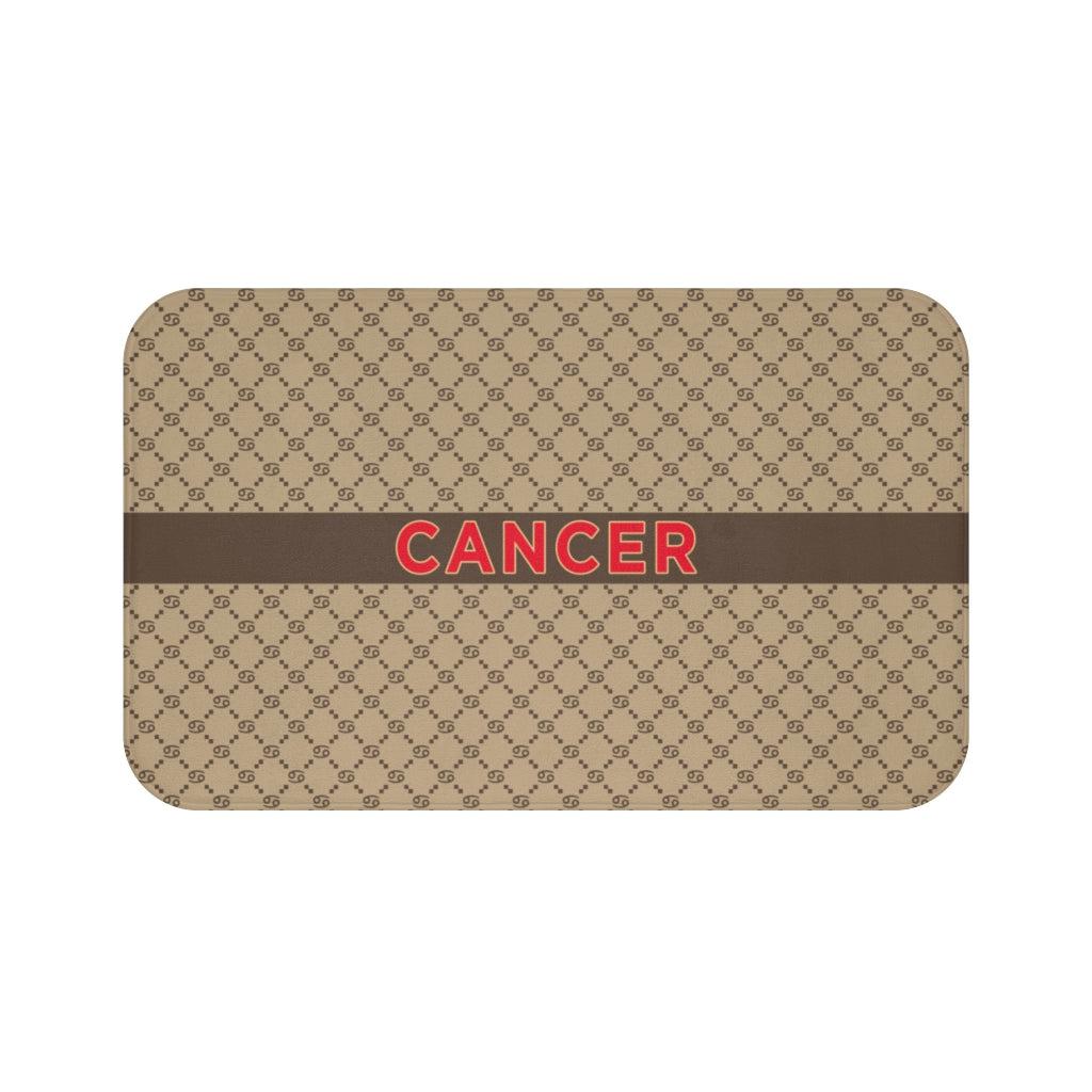 Cancer G-Style Beige Bath Mat