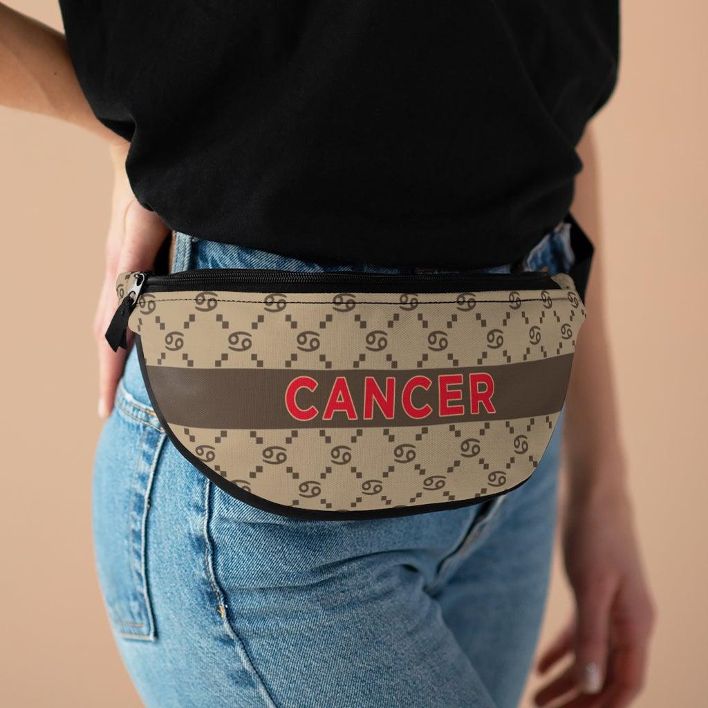 Cancer G-Style Beige Fanny Pack