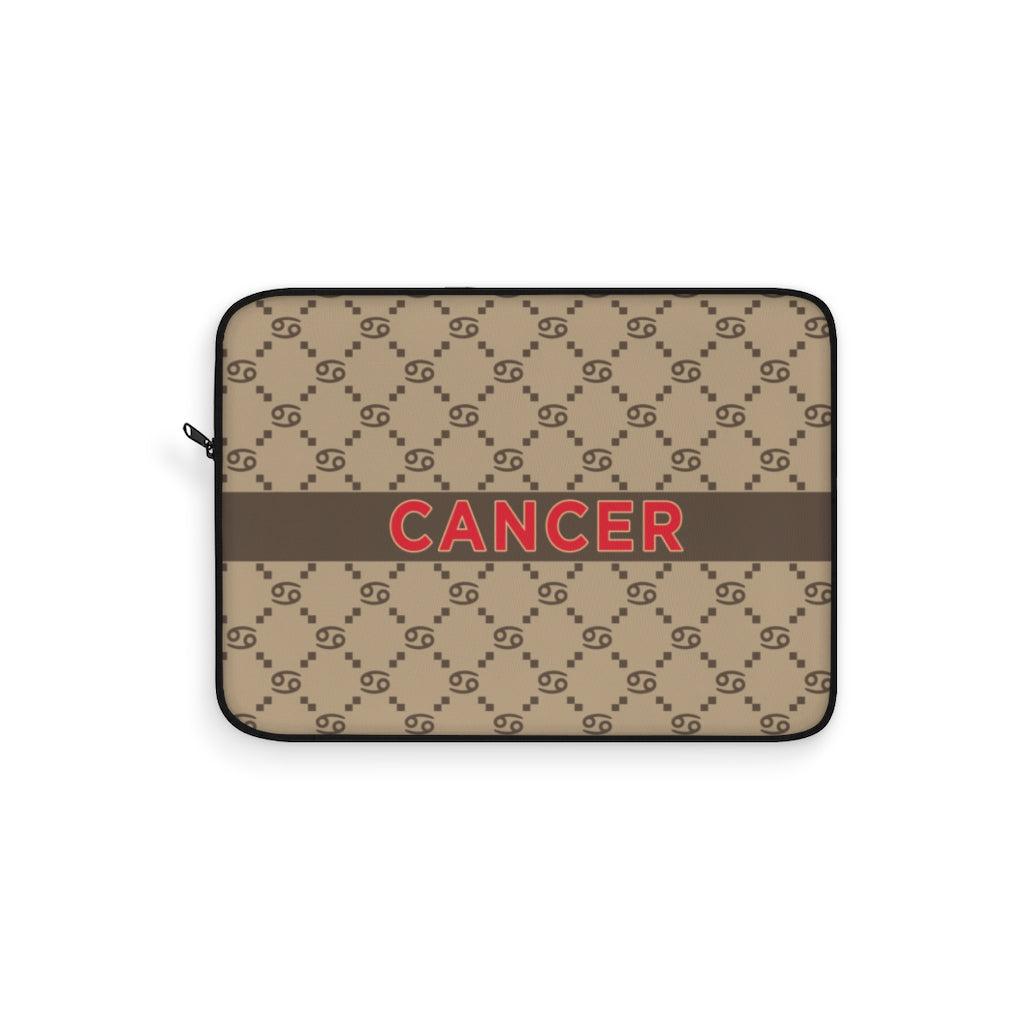 Cancer G-Style Beige Laptop Sleeve