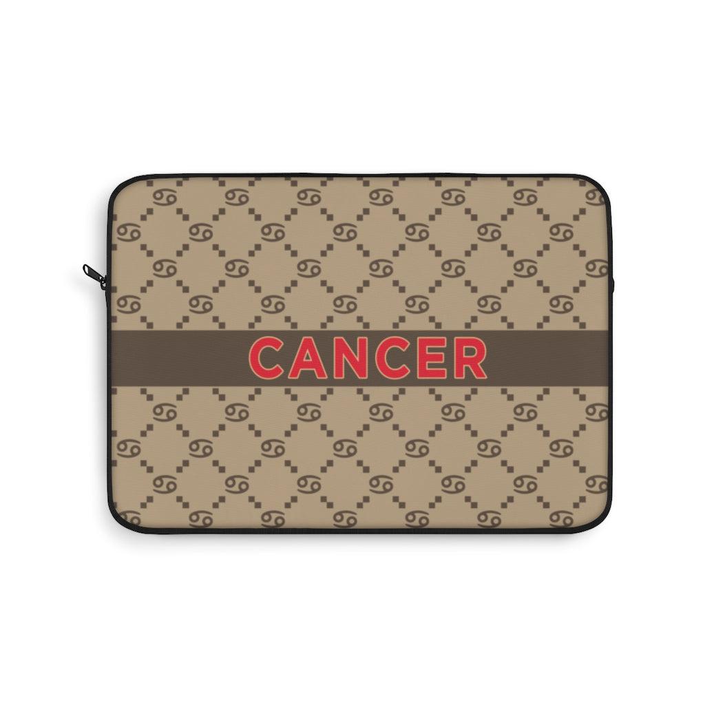 Cancer G-Style Beige Laptop Sleeve